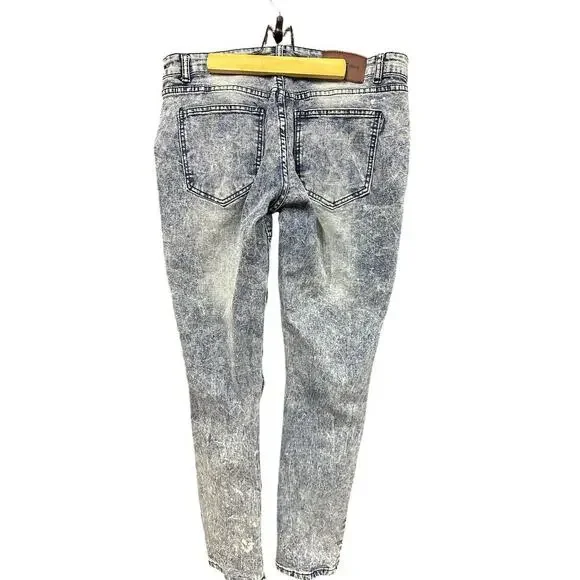 Phat Farm Men’s Acid Wash Jeans skinny fit 34x32 Hip hop Retro 90’s - Picture 4 of 12